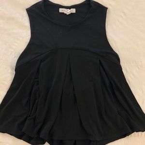 BCBGenration Black Open-Back Top